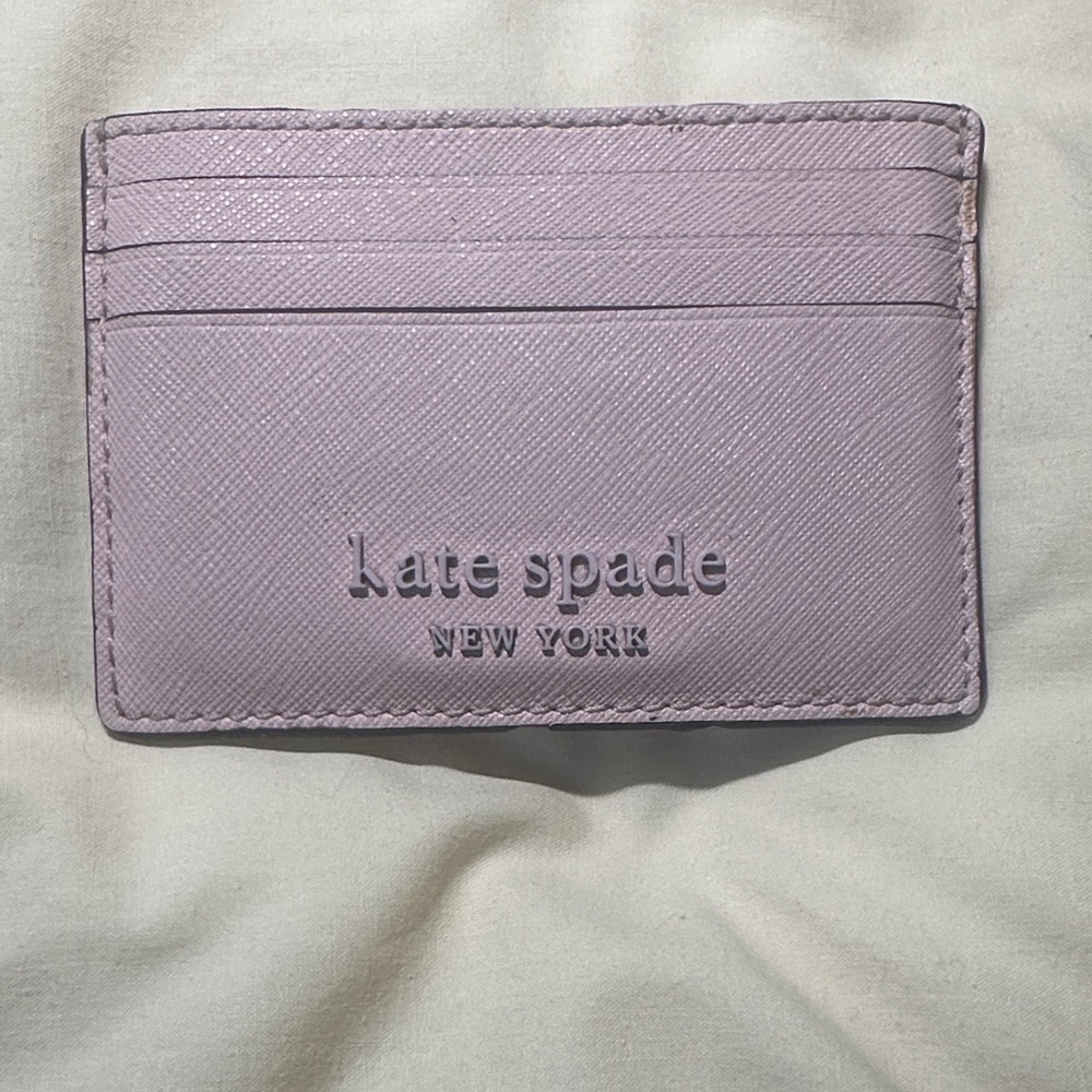 Kate Spade Pink/Lilac Card Holder